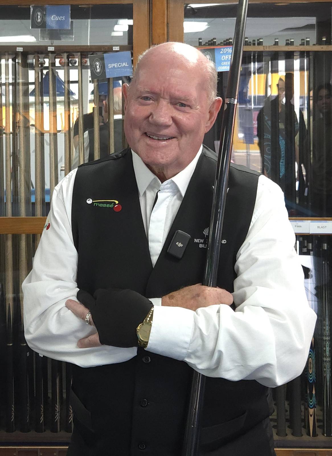 Wayne arms crossed image